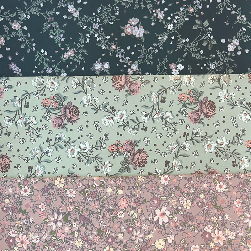 Wheat Outerwear Iron-on Patches Accessory 9539 slightly green flowers