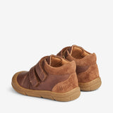 Wheat Footwear Ivalo Dobbel Glidelås | Baby Prewalkers 9002 cognac