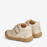 Wheat Footwear Ivalo Dobbel Glidelås Shine | Baby Prewalkers 0171 grey