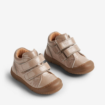 Wheat Footwear  Ivalo Lakkboots m.dobbel borrelås Prewalkers 9011 beige