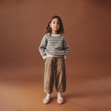 Wheat Main Jacquard Genser Harlow Pullover 3191 offwhite