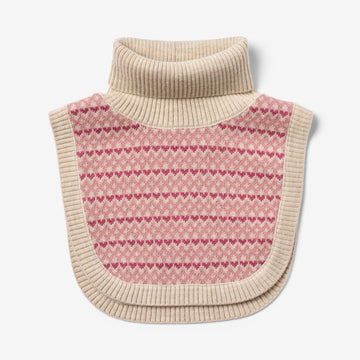 Wheat Outerwear Jacquard Halsvarmer Majo Accessory 2026 rose