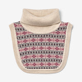 Wheat Outerwear Jacquard Halsvarmer Majo Accessory 3129 eggshell