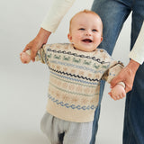Wheat Main Jacquard Pullover August Pullover 3336 sandshell