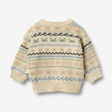 Wheat Main Jacquard Pullover August Pullover 3336 sandshell
