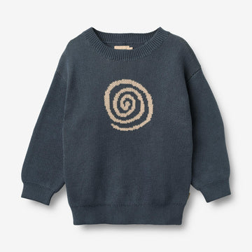 Wheat Main Jacquard Pullover Lesley Pullover 1060 ink