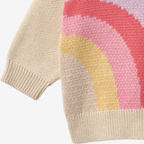 Wheat Main Jacquard Pullover Solveig Pullover 9656 rainbow