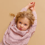 Wheat Main Jacquard Strikk Harper Pullover 1354 soft lilac