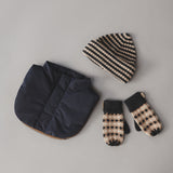 Wheat Outerwear Jacquardvotter Haansi Accessory 0064 charcoal melange