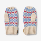 Wheat Outerwear Jacquardvotter Haansi Accessory 1043 blue