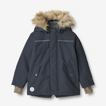Wheat Outerwear Jakke Kasper Tech Jackets 1108 dark blue