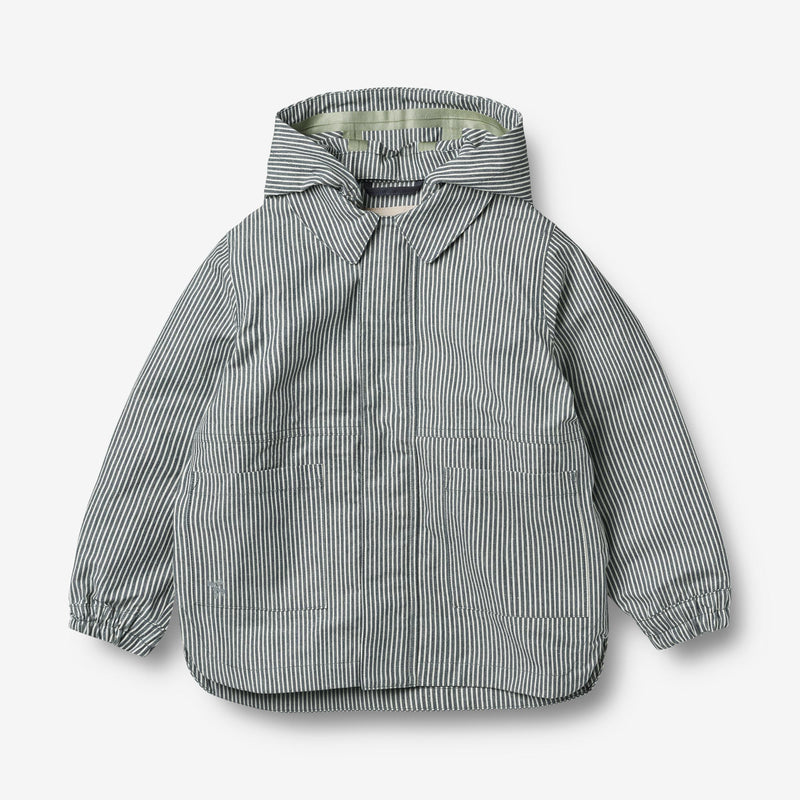 Wheat Outerwear Jakke Leif Jacket 1433 navy stripe