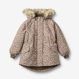 Wheat Outerwear Jakke Mathilde Jacket 9676 dry wood snow flowers