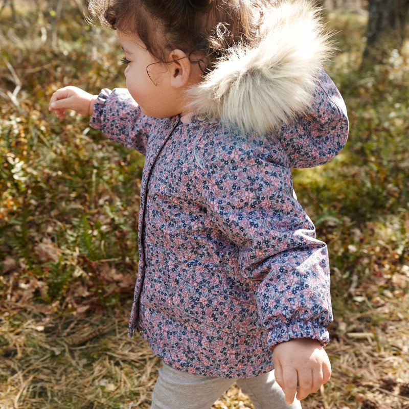 Wheat Outerwear Jakke Mathilde Tech | Baby Jackets 0036 winter flowers