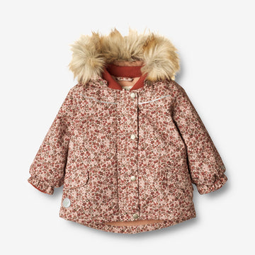 Wheat Outerwear Jakke Mathilde Tech | Baby Jackets 2036 rose dust flowers