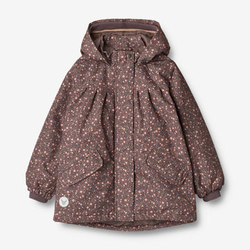 Wheat Outerwear Jakke Mimmi Tech Jackets 3121 eggplant buttercups