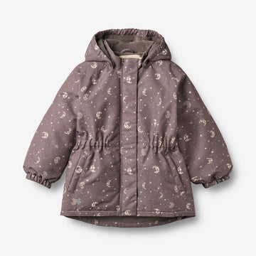 Wheat Outerwear Jakke Petra Jacket 9675 plum truffle stars