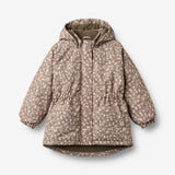 Wheat Outerwear Jakke Petra Jacket 9676 dry wood snow flowers