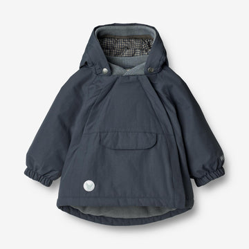 Wheat Outerwear Jakke Sascha Tech | Baby Jackets 1108 dark blue