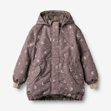 Wheat Outerwear Jakke Tove Jacket 9675 plum truffle stars