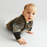 Wheat Main Jaquardgenser Julius Pullover 1432 navy