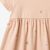 Wheat Main Jerseykjole Anna Dress 2475 rose flowers