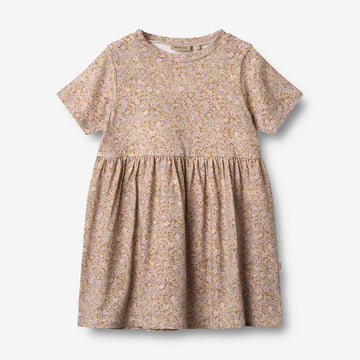 Wheat Main Jerseykjole S/S Anna Dress 9409 lilac flower meadow