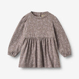 Wheat Main Jersey Dress L/S Eliane Dress 9768 purple plum paisley