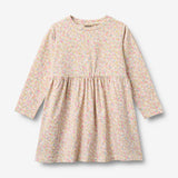 Wheat Main Jerseykjole L/S Sessa Dress 9637 blush flower meadow