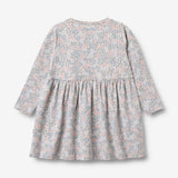 Wheat Main Jerseykjole L/S Sessa Dress 2528 powder blue flowers