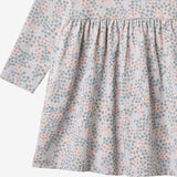 Wheat Main Jerseykjole L/S Sessa Dress 2528 powder blue flowers