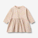 Wheat Main Jersey Dress L/S Sessa Dress 9637 blush flower meadow