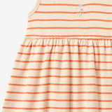 Wheat Main Jersey Dress Martha Dress 9648 orange stripe