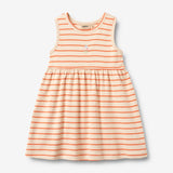 Wheat Main Jersey Dress Martha Dress 9648 orange stripe