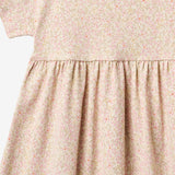 Wheat Main Jerseykjole S/S Emilie Dress 9422 coral flowers