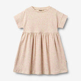 Wheat Main Jerseykjole S/S Emilie Dress 9422 coral flowers