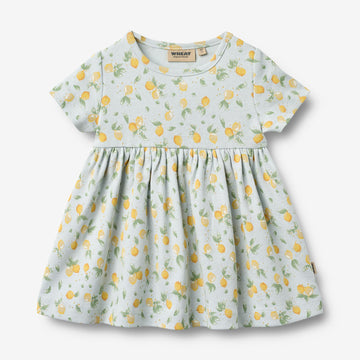 Wheat Main Jersey Dress S/S Nova Dress 9663 summer blue citrus