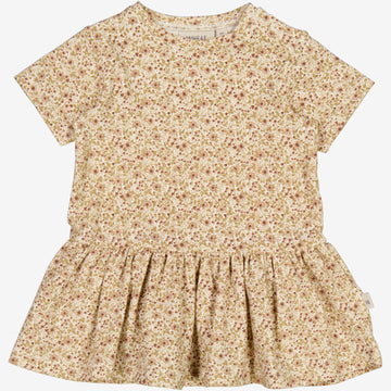 Wheat Main  Jersey Kjole Birthe | Baby Dresses 3130 eggshell flowers
