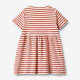 Wheat Main  Jersey Kjole S/S Anna Dresses 2078 red stripe