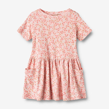 Wheat Main  Jersey Kjole S/S Birthe Dresses 2475 rose flowers