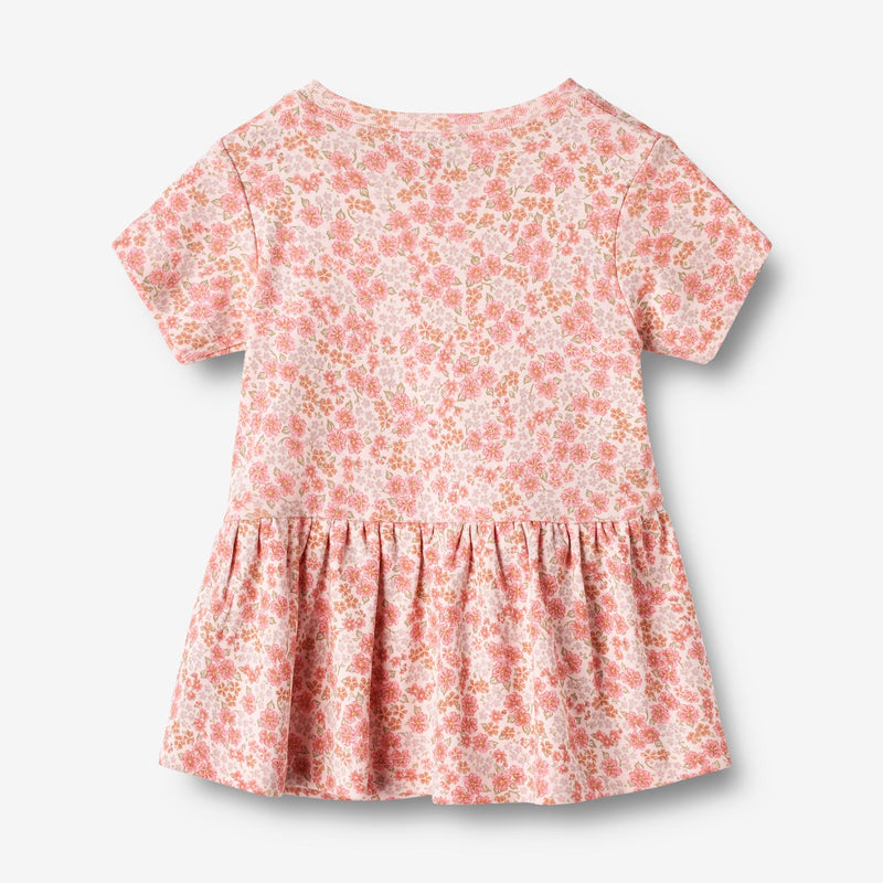 Wheat Main  Jersey Kjole S/S Birthe Dresses 2475 rose flowers