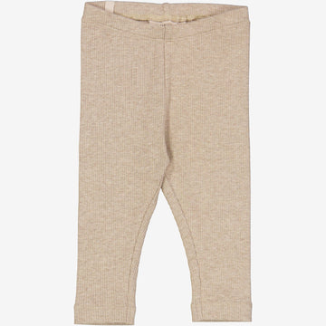 Wheat Main   Jersey Leggings | Baby Leggings 3306 cappuccino melange
