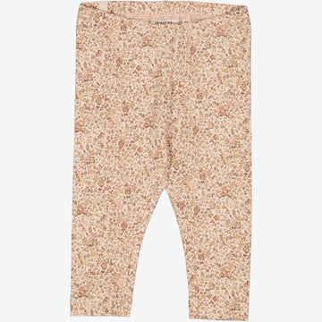 Wheat Main   Jersey Leggings | Baby Leggings 2475 rose flowers