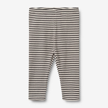 Wheat Main Stripen Leggings Jules | Baby Legging 0040 black stripe