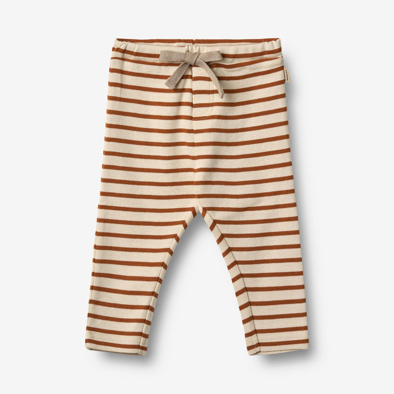 Wheat Main Jersey Pants Manfred Trousers 9447 warm caramel stripe