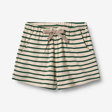 Wheat Main Jersey Shorts Kalle Shorts 4142 green stripe