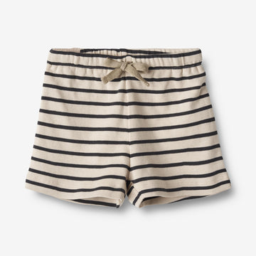 Wheat Main  Jersey Shorts  Vic Shorts 1433 navy stripe