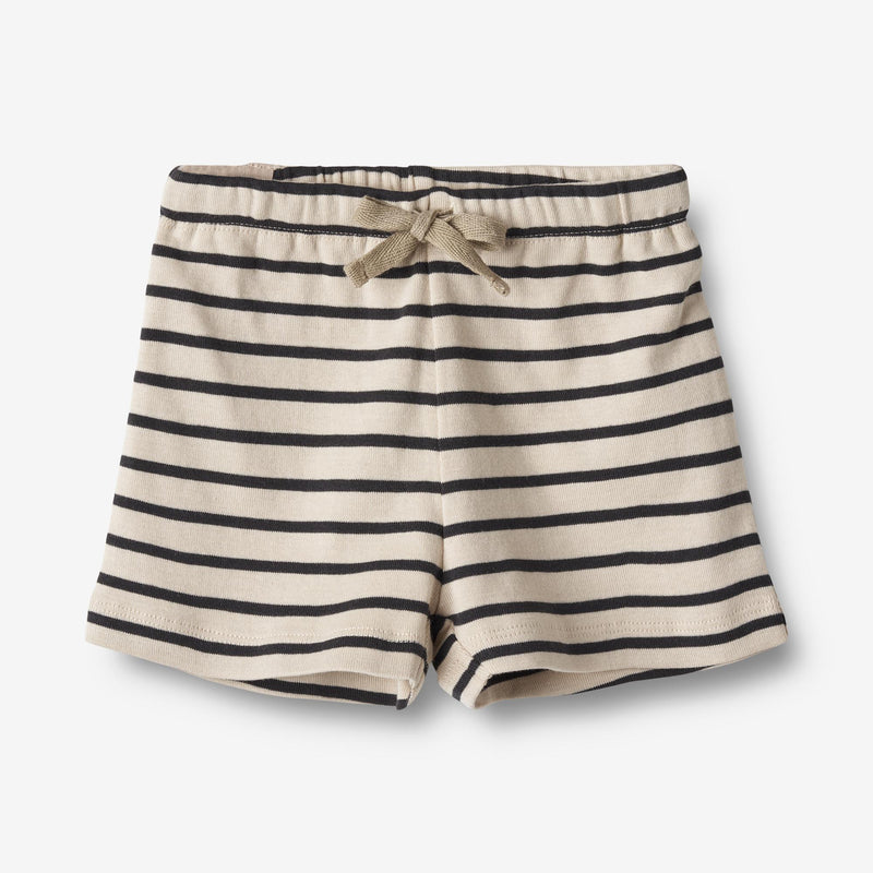 Wheat Main  Jersey Shorts  Vic Shorts 1433 navy stripe