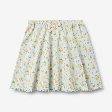 Wheat Main Jersey Skjørt Rosie Skirt 9663 summer blue citrus