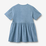 Wheat Main Kjole S/S Astrid Dress 1260 faded denim